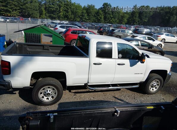 2GC2KREG1K1181968 2019 CHEVROLET SILVERADO White Rear interior view