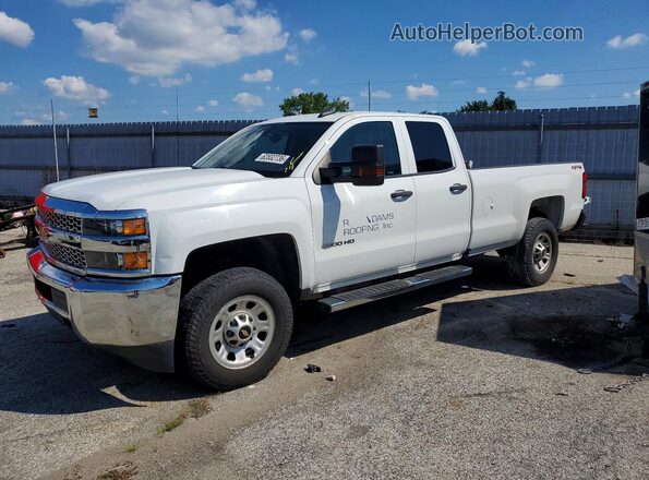 2GC2KREG2K1164628 2019 CHEVROLET SILVERADO White Հետևի ձախ