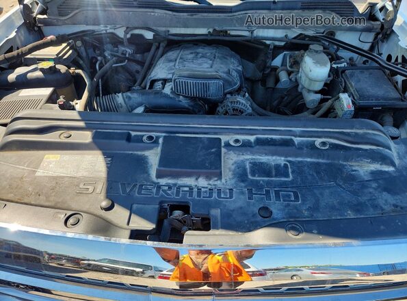 2GC2KREG2K1164628 2019 CHEVROLET SILVERADO White Շարժիչի բաժամունքի տեսք