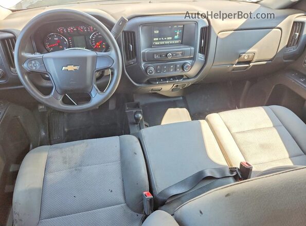 2GC2KREG2K1164628 2019 CHEVROLET SILVERADO White Սարքավորումների վահանակի տեսք