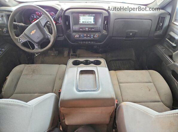 2GC2KREG2K1165536 2019 CHEVROLET SILVERADO White Вид панелі приладів
