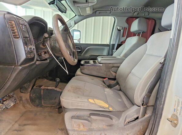 2GC2KREG2K1165536 2019 CHEVROLET SILVERADO White Вид салону спереду
