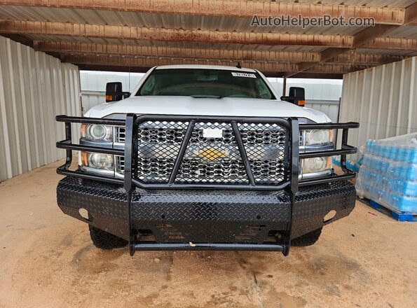 2GC2KREG2K1165536 2019 CHEVROLET SILVERADO White Вид спереду