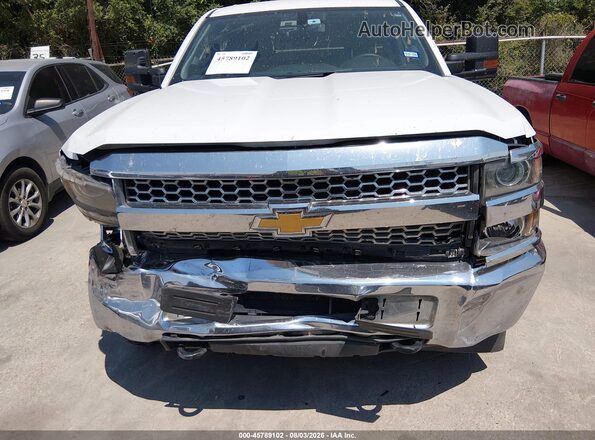2GC2KREG7K1127896 2019 CHEVROLET SILVERADO White Widok z przodu