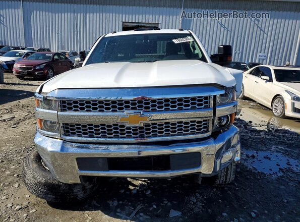 2GC2KREG8K1238506 2019 CHEVROLET SILVERADO White Vista frontal