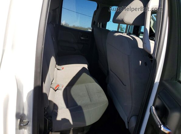 2GC2KREG8K1238506 2019 CHEVROLET SILVERADO White Vista de los asientos traseros