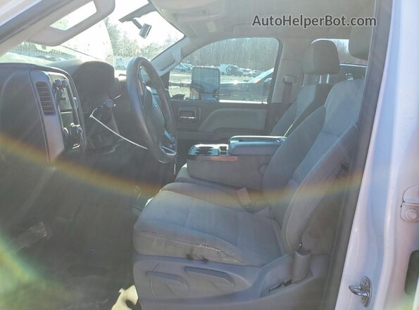 2GC2KREG8K1238506 2019 CHEVROLET SILVERADO White Vista interior delantera