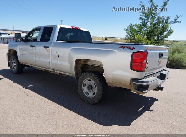2GC2KREGXK1111997 2019 CHEVROLET SILVERADO Silver Հետևի ձախ