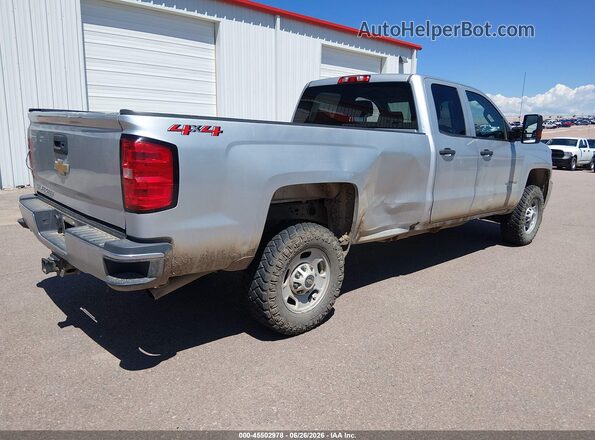 2GC2KREGXK1111997 2019 CHEVROLET SILVERADO Silver Հետևի աջ