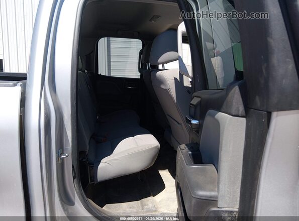 2GC2KREGXK1111997 2019 CHEVROLET SILVERADO Silver VIN կոդի պիտակի տեսք
