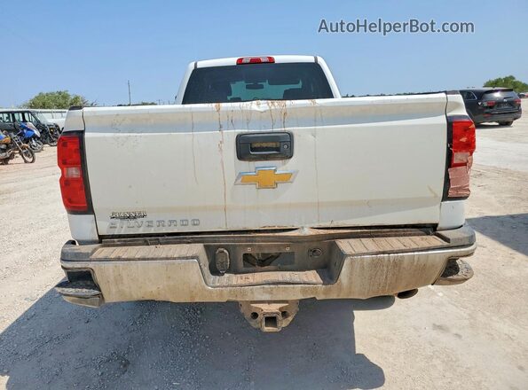 2GC2KREGXK1242900 2019 CHEVROLET SILVERADO White Widok z tyłu