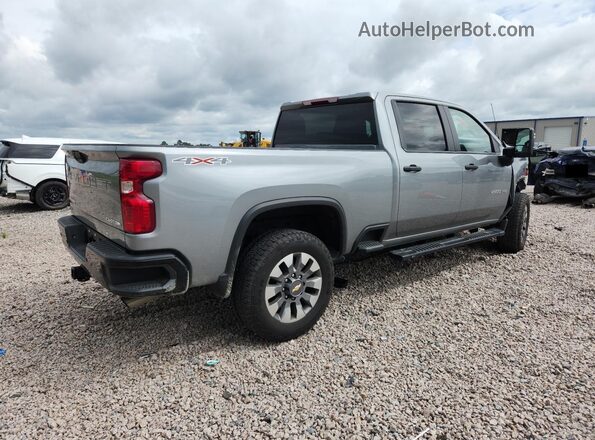 2GC4KME73S1180820 2025 CHEVROLET SILVERADO Gray Задня права чверть