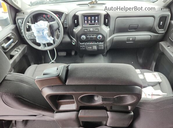 2GC4KME73S1180820 2025 CHEVROLET SILVERADO Gray Вид панелі приладів