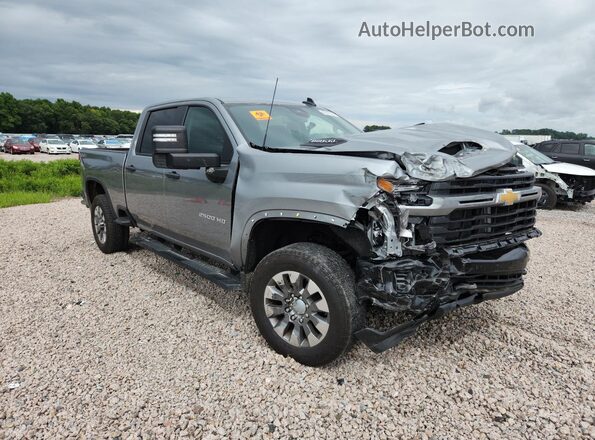 2GC4KME73S1180820 2025 CHEVROLET SILVERADO Gray Передня права чверть