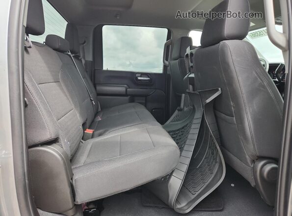 2GC4KME73S1180820 2025 CHEVROLET SILVERADO Gray Вид задніх сидінь