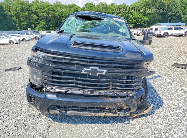 2GC4KME77S1194994 2025 CHEVROLET SILVERADO Black Vista frontal