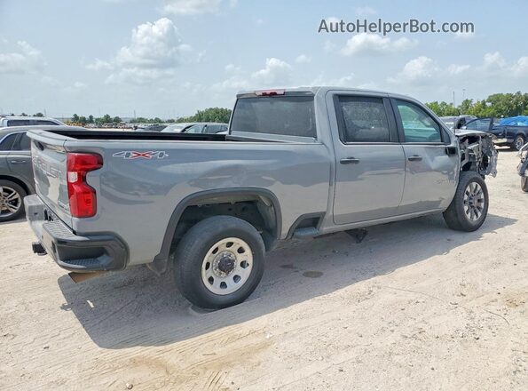 2GC4KME78S1152477 2025 CHEVROLET SILVERADO Silver Tył prawy