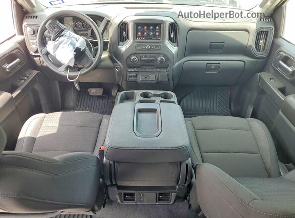 2GC4KME78S1152477 2025 CHEVROLET SILVERADO Silver Widok deski rozdzielczej