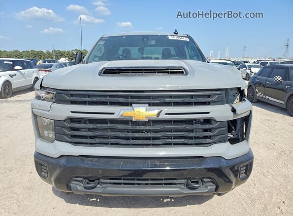 2GC4KMEY4S1153750 2025 CHEVROLET SILVERADO Gray Դիմացի տեսք