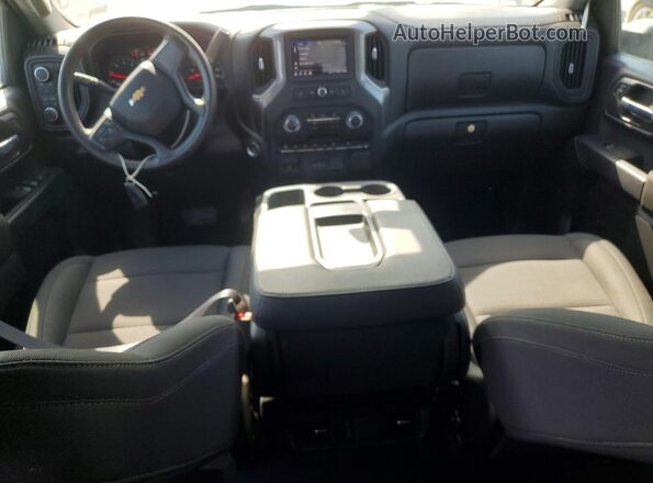 2GC4KMEY4S1153750 2025 CHEVROLET SILVERADO Gray Առջևի վահանակի տեսք