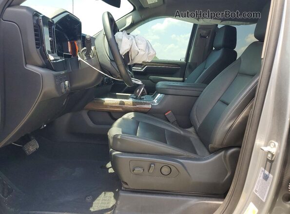 2GC4KNE73S1112166 2025 CHEVROLET SILVERADO Silver Вид салону спереду