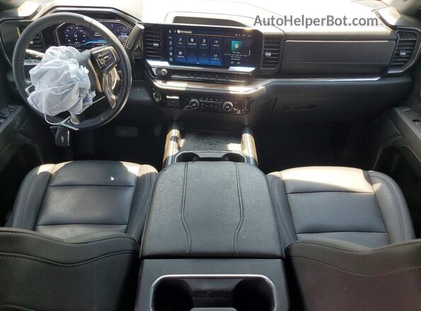 2GC4KNE73S1112166 2025 CHEVROLET SILVERADO Silver Вид панелі приладів