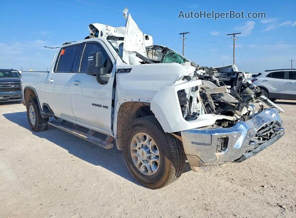 2GC4KNE74T1163189 2026 CHEVROLET SILVERADO Белый Передняя правая четверть