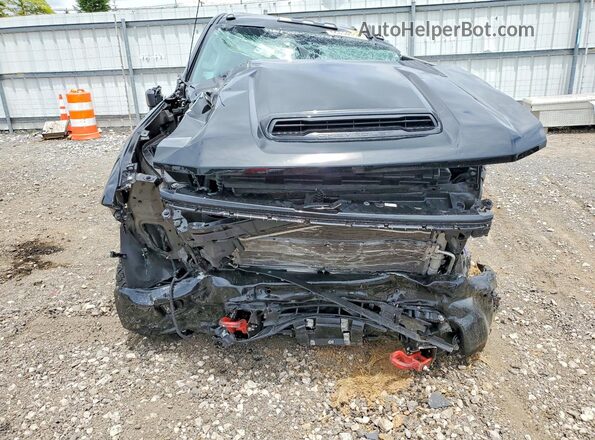 2GC4KNEY0S1161835 2025 CHEVROLET SILVERADO Black Դիմացի տեսք
