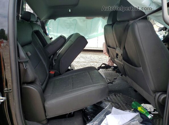 2GC4KNEY0S1161835 2025 CHEVROLET SILVERADO Black Հետևի նստատեղերի տեսք