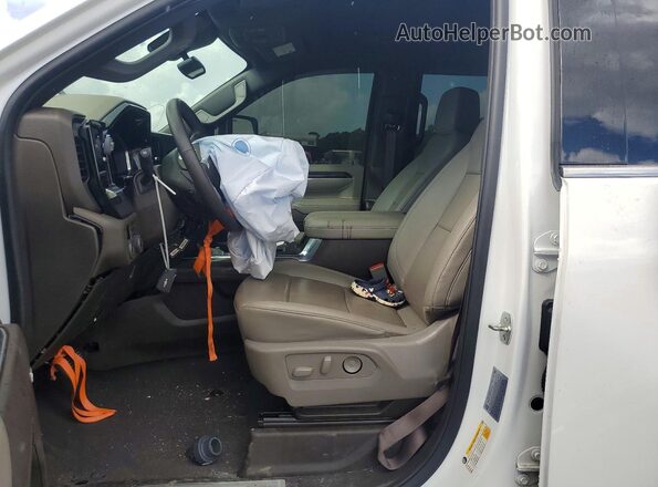 2GC4KPEY5S1193823 2025 CHEVROLET SILVERADO White Front interior view
