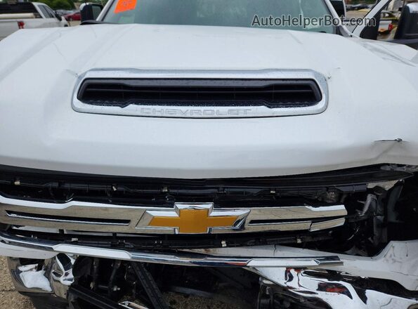 2GC4KUEY6S1111550 2025 CHEVROLET SILVERADO White Widok wnętrza z tyłu