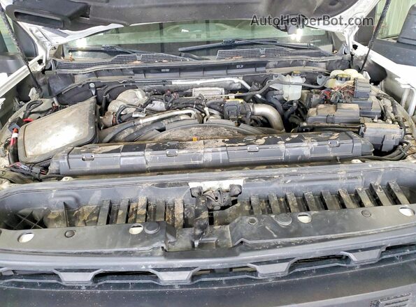 2GC4YLEY8N1228723 2022 CHEVROLET SILVERADO White უკანა სალონის ხედი