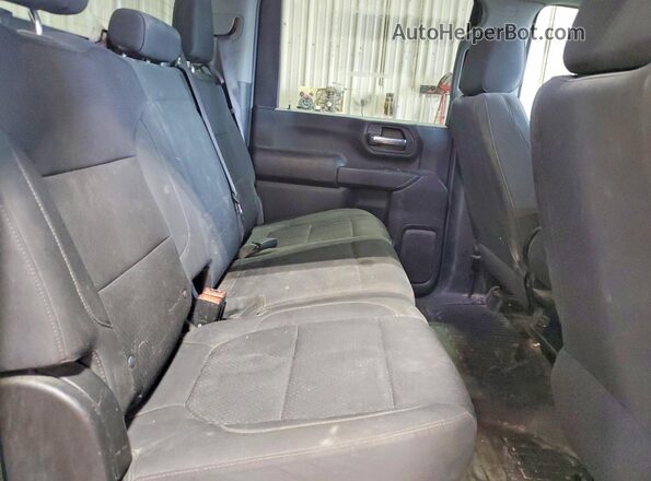 2GC4YLEY8N1228723 2022 CHEVROLET SILVERADO White უკანა სავარძლების ხედი