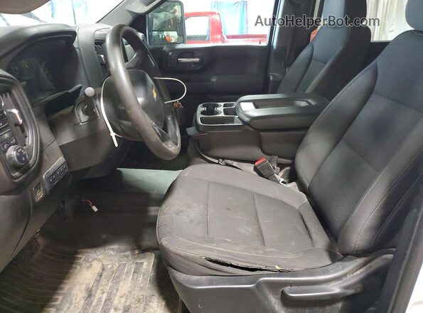 2GC4YLEY8N1228723 2022 CHEVROLET SILVERADO White წინა სალონის ხედი