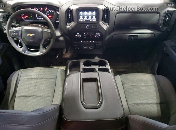 2GC4YLEY8N1228723 2022 CHEVROLET SILVERADO White წინა პანელის ხედი