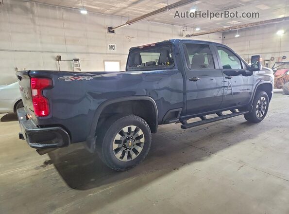 2GC4YME77P1719686 2023 CHEVROLET SILVERADO Blue Trasero derecho