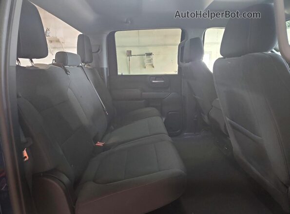 2GC4YME77P1719686 2023 CHEVROLET SILVERADO Blue Vista de los asientos traseros