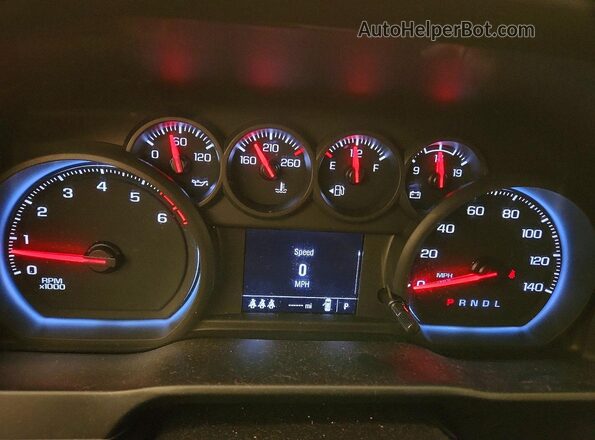 2GC4YME78R1116815 2024 CHEVROLET SILVERADO Black ხელსაწყოთა პანელის ხედი