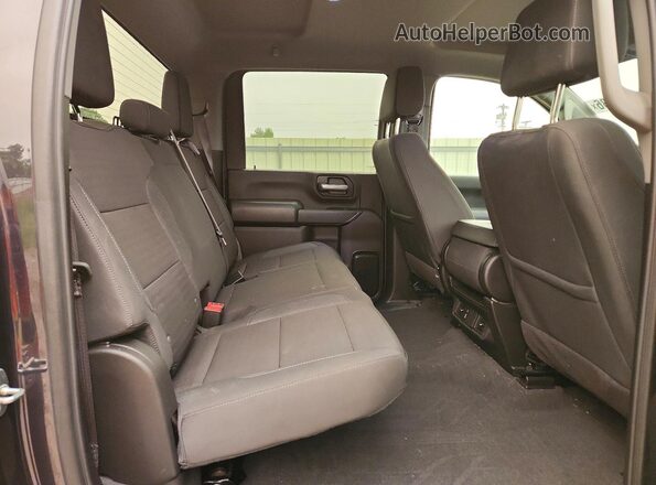 2GC4YME78R1116815 2024 CHEVROLET SILVERADO Black უკანა სავარძლების ხედი