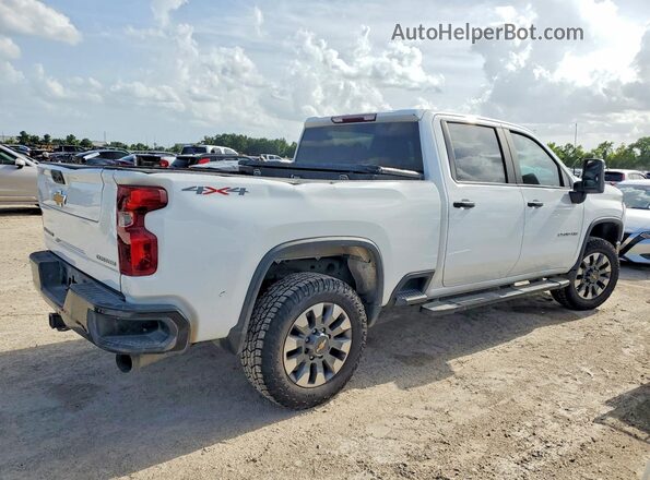 2GC4YMEY6P1725973 2023 CHEVROLET SILVERADO Белый Задняя правая четверть