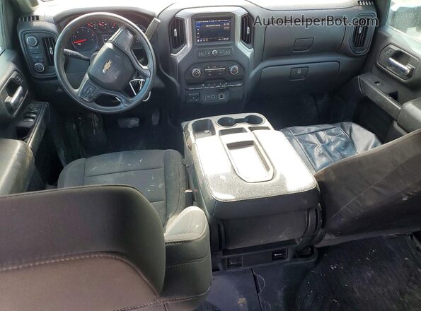 2GC4YMEY6P1725973 2023 CHEVROLET SILVERADO Белый Вид панели приборов