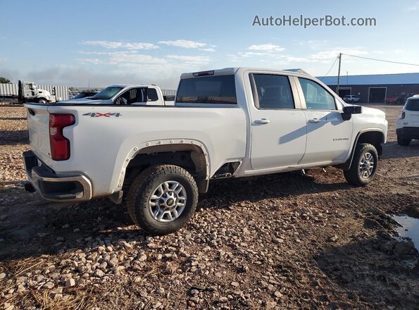 2GC4YNE75P1713231 2023 CHEVROLET SILVERADO Белый Вид салона спереди