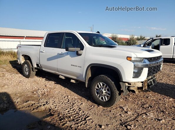 2GC4YNE75P1713231 2023 CHEVROLET SILVERADO Белый Вид щитка приборов