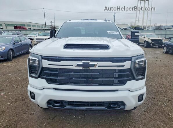 2GC4YNE78R1269524 2024 CHEVROLET SILVERADO White წინა ხედი
