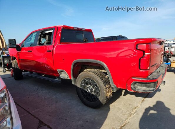 2GC4YNEY8R1231297 2024 CHEVROLET SILVERADO Красный Задняя левая четверть