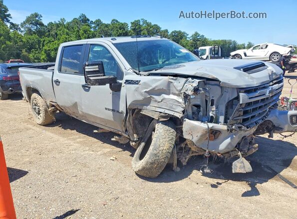 2GC4YNEY8R1271167 2024 CHEVROLET SILVERADO Silver Front right
