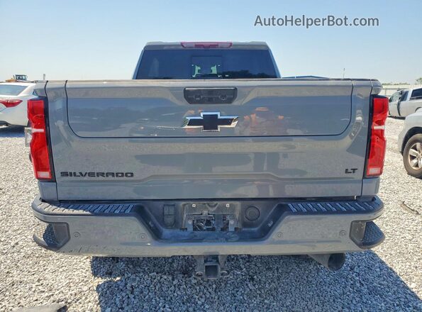 2GC4YNEYXR1202769 2024 CHEVROLET SILVERADO Gray Rear view