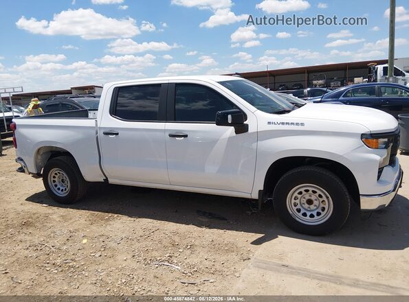 2GCPAAED6R1198968 2024 CHEVROLET SILVERADO White Սալոնի հետևի տեսք