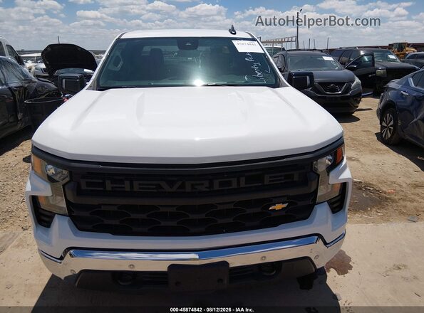 2GCPAAED6R1198968 2024 CHEVROLET SILVERADO White Սարքավորումների վահանակի տեսք