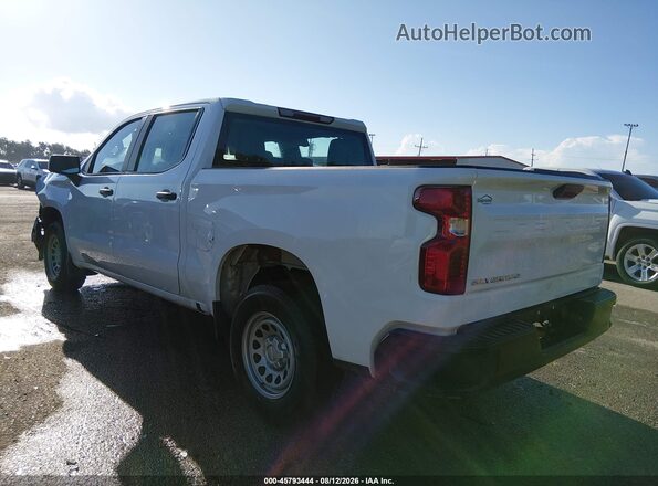 2GCPAAED7P1114668 2023 CHEVROLET SILVERADO Белый Задняя левая четверть